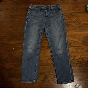 GAP Women's Girlfriend Fit Jeans - size 6/28, Dark Blue, Excellent condition